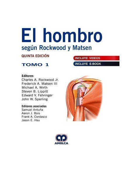 El Hombro Según Rockwood y Matsen 5ed (2 Volúmenes + Videos y e-Book)