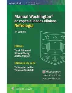 Manual Washington de especialidades clínicas. Nefrología