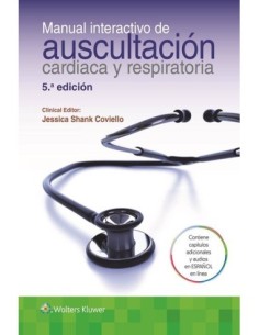 Manual interactivo de auscultación cardiaca y respiratoria 5ª edición
