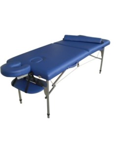 Camilla plegable de masajes en aluminio 186 x 66 cms