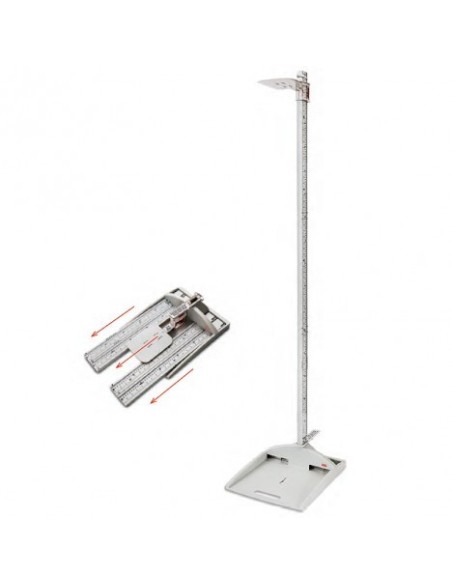 Estadímetro portátil con base ADE