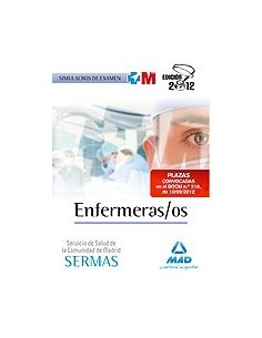 Enfermeras/os del Servicio de Salud de la Comunidad de Madrid. Simulacros de Examen
