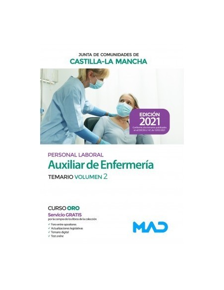 Auxiliar de Enfermería Junta de Castilla-La Mancha