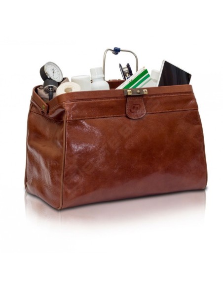 CLASSY'S Maletín compacto de piel para el médico