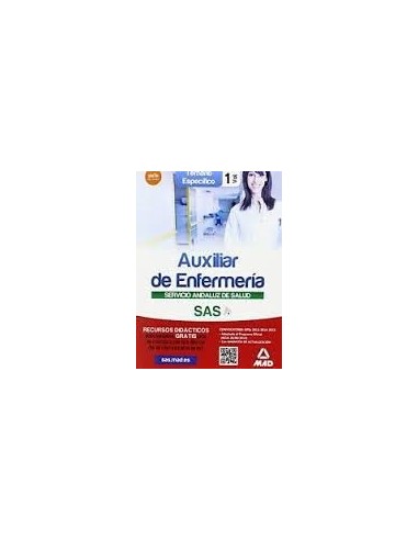 Auxiliar de Enfermería del Servicio Andaluz de salud Temario Específico Vol. 1
