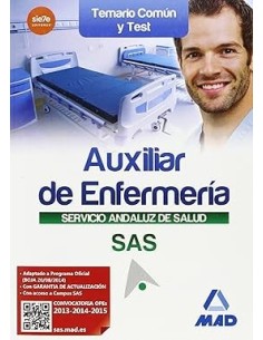 Auxiliar Enfermería del Servicio Andaluz de Salud. Temario común y test