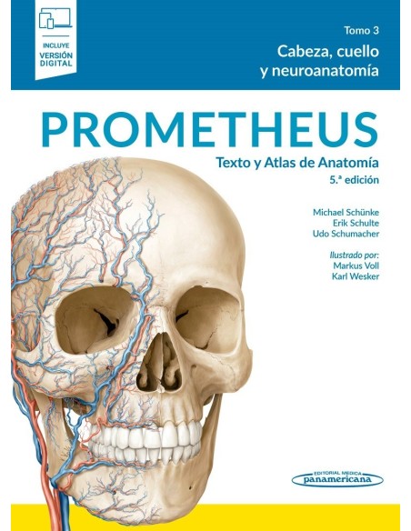 Colección Prometheus. Texto y Atlas de Anatomía. (3 Tomos)