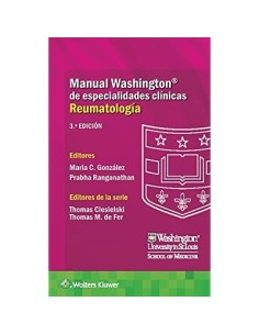 Manual Washington de especialidades clínicas. Reumatología