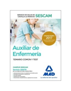 Auxiliar de Enfermería del Servicio de Salud de Castilla-La Mancha (SESCAM)